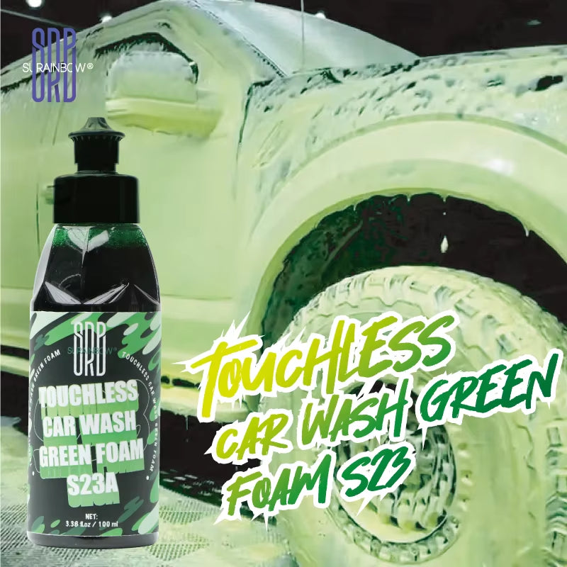 Green Foaming Car Wash Soap (Works with Foam Cannons and Guns or Bucket Washes) Safe for Cars, Trucks, Motorcycles, Rvs & More.