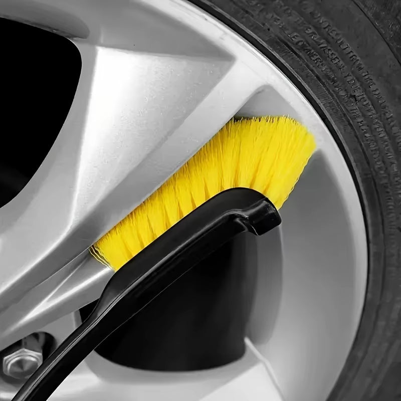 Car Wheel Rim Wash Brush,Automotive Detailing Cleaner Accessories for Easy Scrubbing