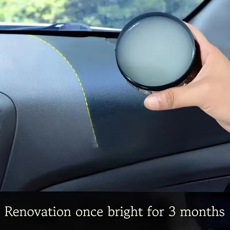 Crystal Clear Car Plastic Repair Agent - Car Interior and Panel Renewal Wax Coating Agent Car Wax Car Polishing Wax
