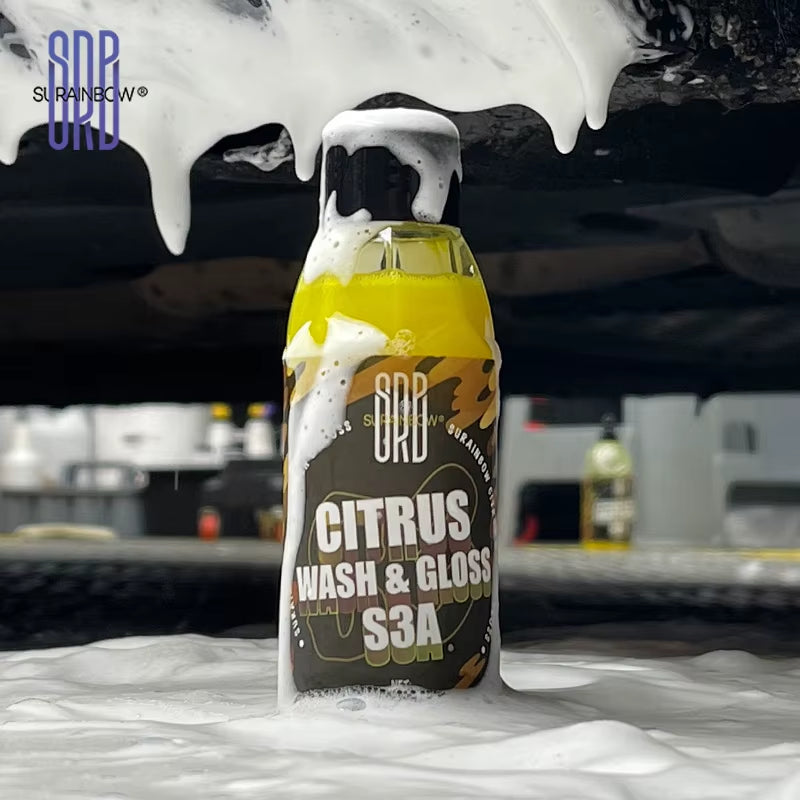 Citrus Wash & Gloss Foaming Car Wash Soap (Works with Foam Cannons, Guns or Bucket Washes) for Cars, Trucks, Motorcycles, Rvs