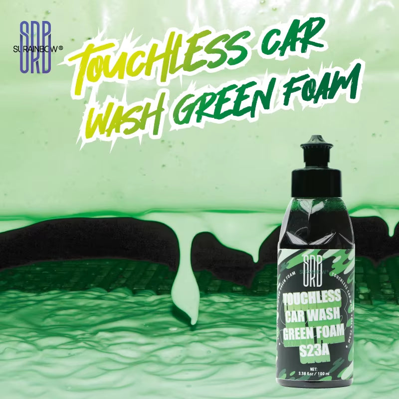 Green Foaming Car Wash Soap (Works with Foam Cannons and Guns or Bucket Washes) Safe for Cars, Trucks, Motorcycles, Rvs & More.