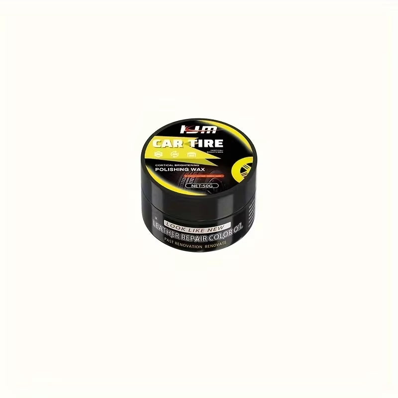 Ultimate Tire & Wheel Shine Wax - Restores Faded Paint, Protects from Cracks, and Enhances Interior Finish for Cars, Rvs,