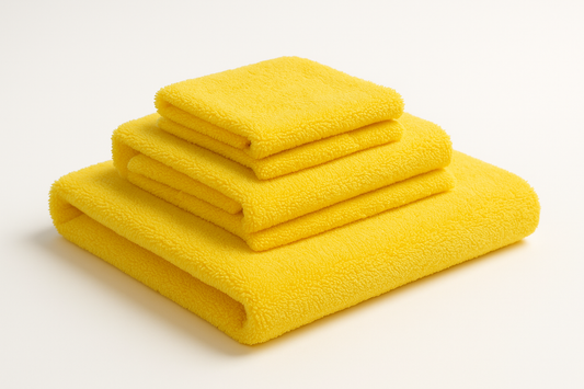 Toallas de Microfibra Amarillas