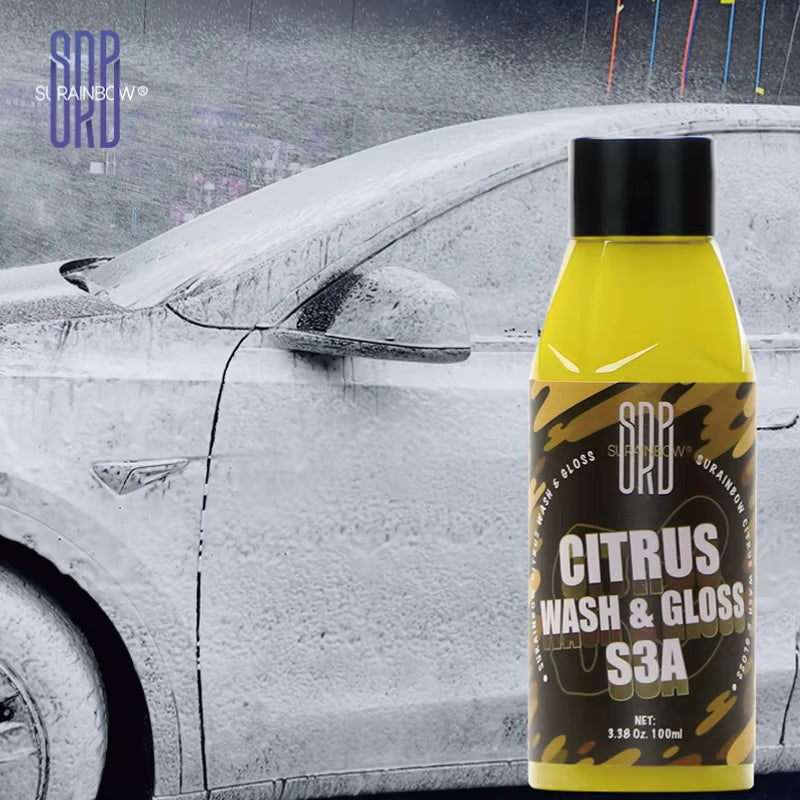 Citrus Wash & Gloss Foaming Car Wash Soap (Works with Foam Cannons, Guns or Bucket Washes) for Cars, Trucks, Motorcycles, Rvs